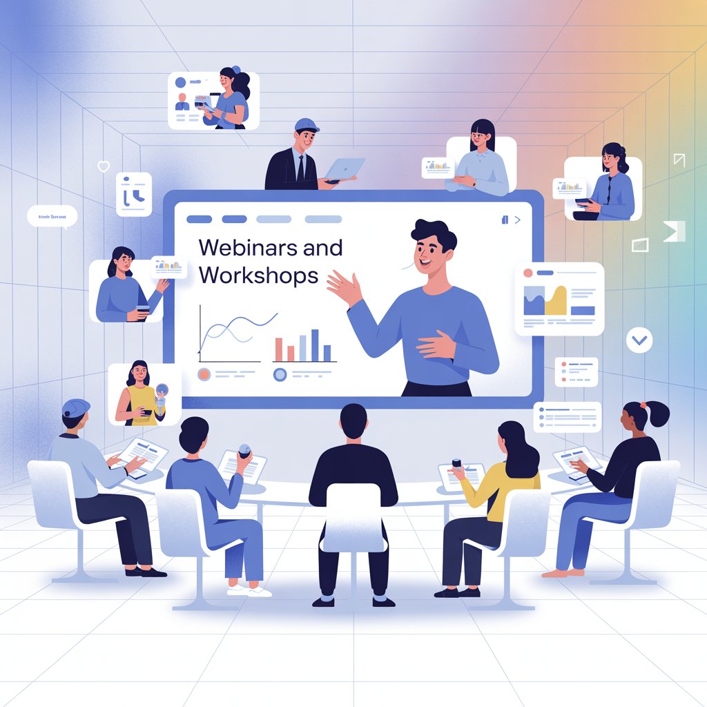 webinars and workshops